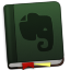 Evernote Green 2 Bookmark Icon 64x64 png
